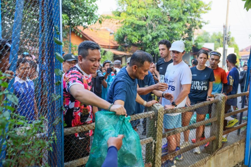 Run for Rivers di Pekalongan, Ahmad Luthfi Ajak Warga Perangi Sampah Sungai