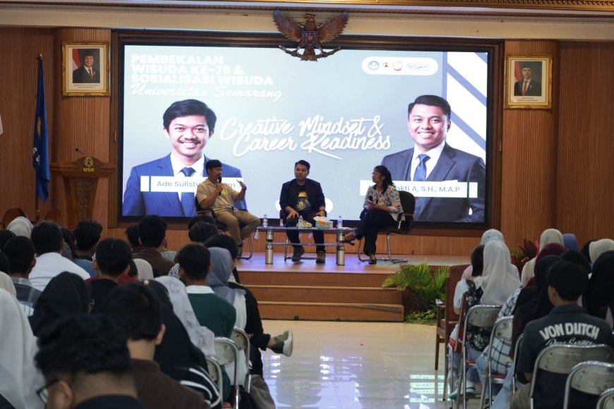 USM Bekali Calon Wisudawan dengan Creative Mindset dan Kesiapan Dunia Kerja