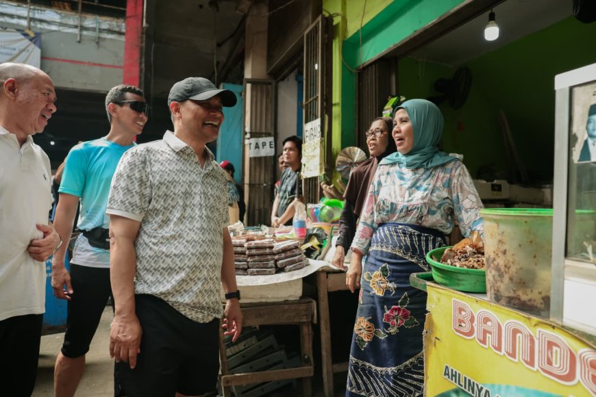 Gubernur Ahmad Luthfi Tinjau Pasar Wage Purwokerto, Revitalisasi Segera Disiapkan