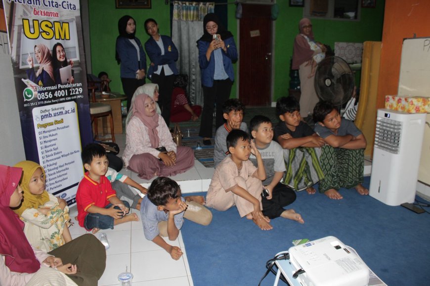 Mahasiswa USM Beri Edukasi Pencegahan Kekerasan Seksual kepada Anak Panti Asuhan