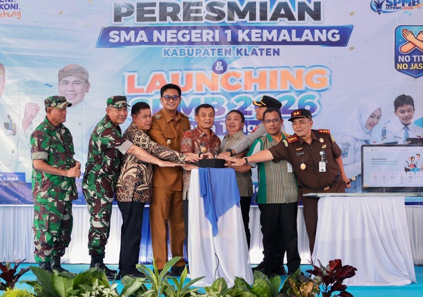 Ahmad Luthfi Resmi Buka SPMB SMA/SMK 2026, Tegaskan “No Titip No Jastip”