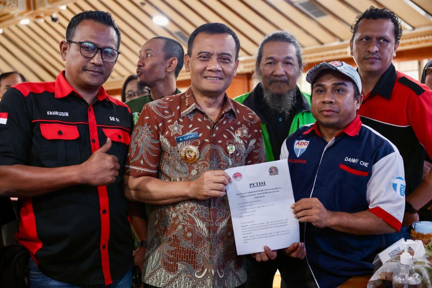 Ahmad Luthfi Janji Kawal Payung Hukum dan Kesejahteraan Driver Ojol