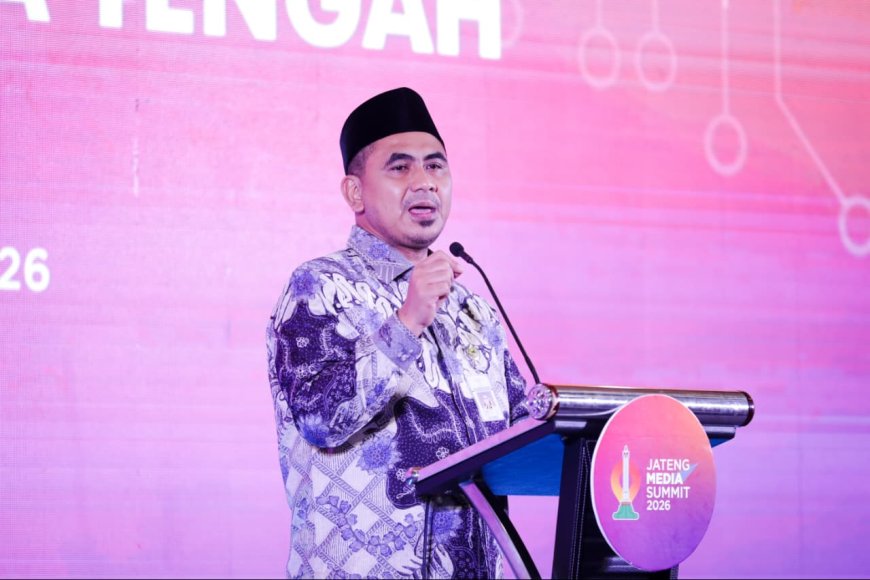 Taj Yasin Apresiasi Media yang Dinilai Berkontribusi Tingkatkan Indeks Demokrasi Jateng