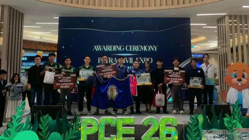 Inovasi Jembatan Balsa Antar Tim Teknik Sipil USM Juara 1 Petra Civil Expo 2026