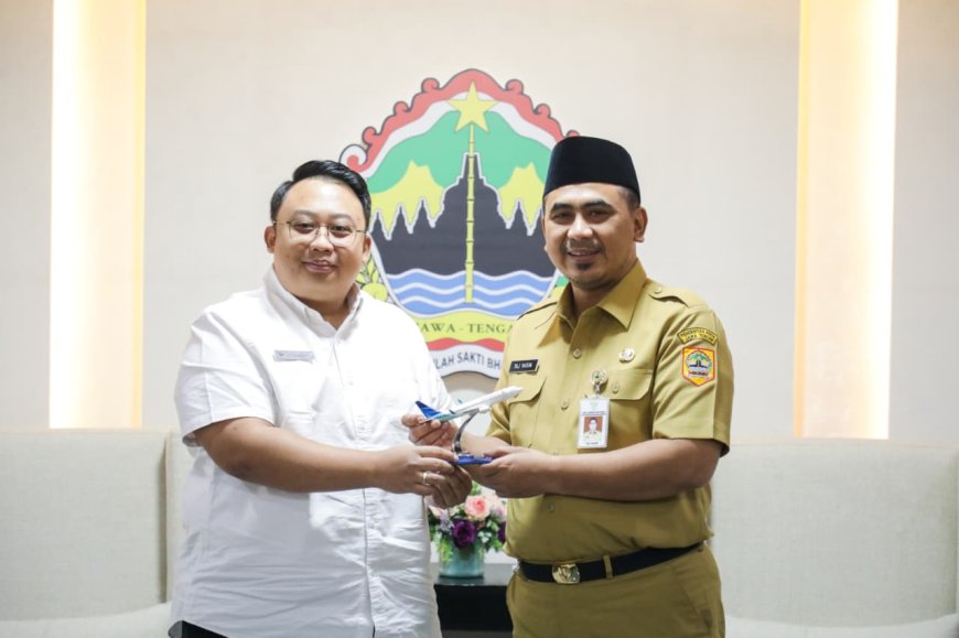 Sukseskan MTQ Nasional 2026, Taj Yasin Gandeng Garuda Siapkan Dukungan Penerbangan ke Jateng