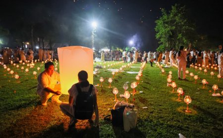 Ribuan Lampion Waisak Hiasi Langit Borobudur, Dongkrak Pariwisata dan Gerakkan Ekonomi Warga