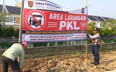 Pemkot Semarang Sikat PKL dan Parkir Liar di Kawasan Madukoro, Area Samping The Park Mall Ditertibkan