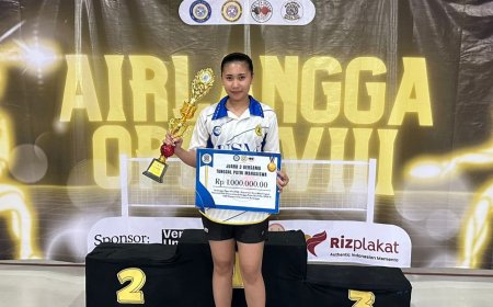 Tembus Tiga Besar Nasional, Mahasiswi USM Raih Podium di Airlangga Open VIII 2026
