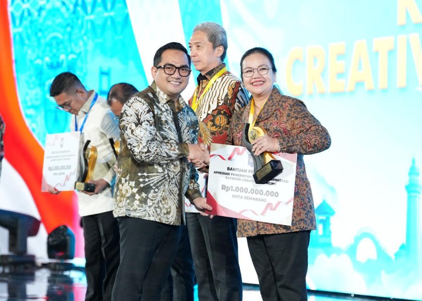 Semarang Raih Penghargaan Nasional Creative Financing, Inovasi Pembiayaan Jadi Motor Percepatan Pembangunan